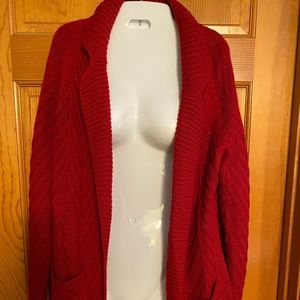 Candies Red Sweater size Medium
